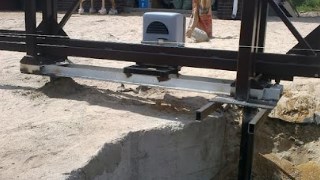 Купить сваи для ворот в Верхняя Пышма. Заказать ворота на сваях под ключ от 22023 руб